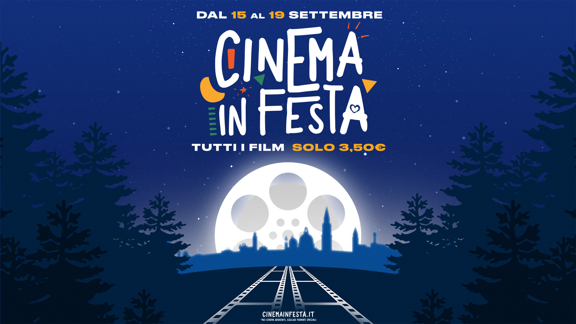 Cinema in festa banner